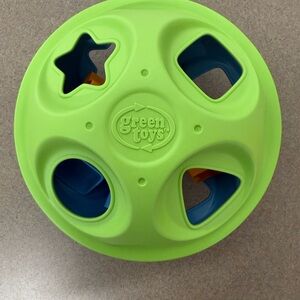 Green Shape Sorter Ball - Educational Toddler Toy